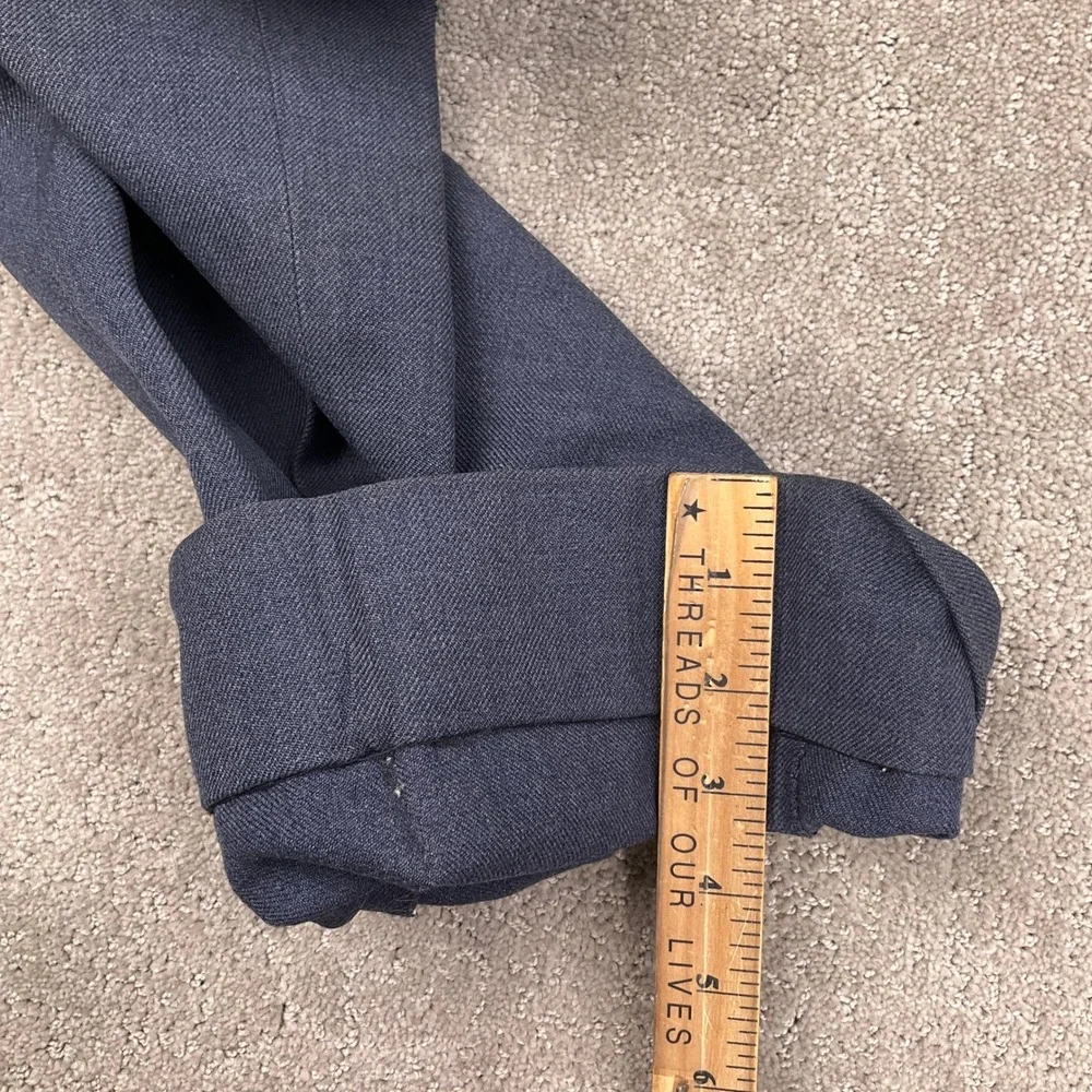US Air Force 1950 Dress Uniform Mens 40S 30W 26L Blue Sergeant Rank 2Pc VTG